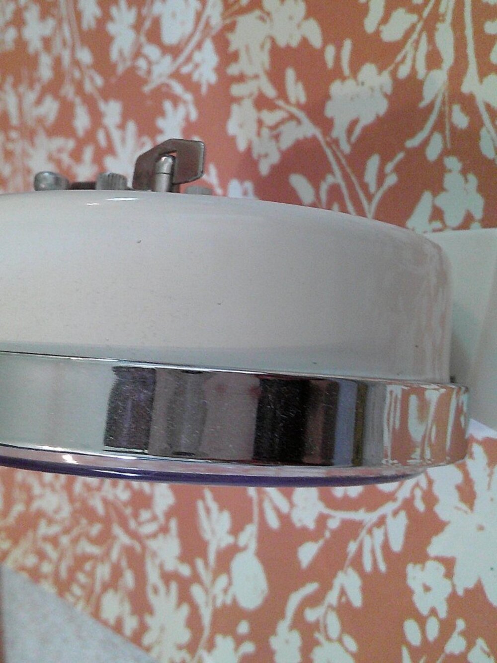 Vtg 1950's Aunt Jemima Cornmeal Clock WORKS, w/issues pls read... - Picture 3 of 8